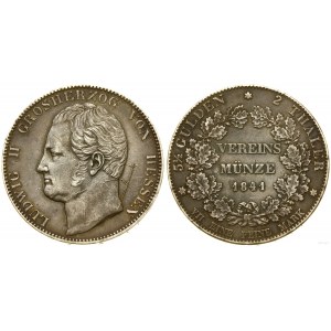 Niemcy, dwutalar = 3 1/2 guldena, 1841, Darmstadt