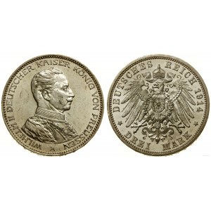 Německo, 3 marky, 1914 A, Berlín