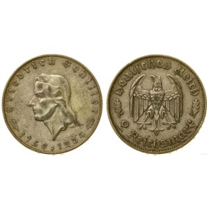 Germany, 2 marks, 1934 F, Stuttgart