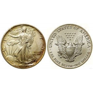 United States of America (USA), dollar, 1991, Philadelphia