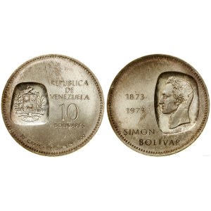 Wenezuela, 10 boliwarów, 1973, Ottawa