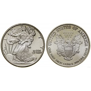 United States of America (USA), 1/2 ounce silver, no date