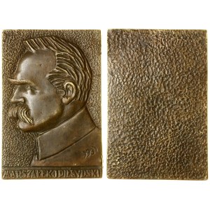 Poland, plaque - Józef Piłsudski, 1931