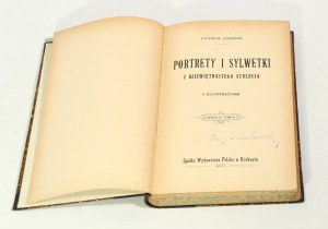 Ludwik Dębicki Portrety i sylwetki z dziewiętnastego stulecia 1-3t. [1905]