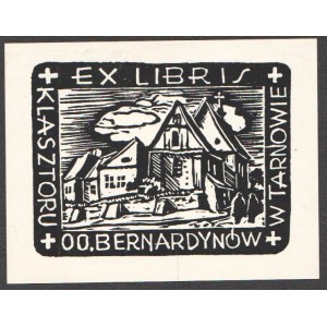 Józef Szuszkiewicz Ex libris Klasztoru OO. Bernardynów w Tarnowie