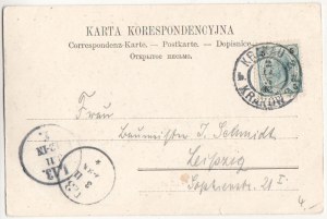 KRAKÓW Rondel i Brama Floriańska 1912