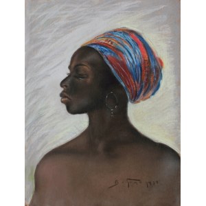Abraham Behrmann, Portrait of an African Woman