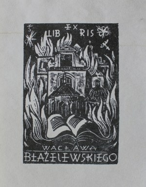 Tadeusz Cieślewski syn, Ex libris Wacława Błażelewskiego, Ex libris Ludwika Gocla