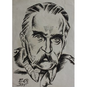Edward Głowacki, Portrét Józefa Piłsudského