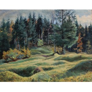 Ludwig Misky, Waldlandschaft