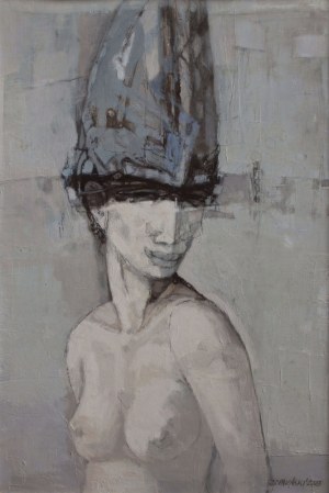 Jan Opaliński, Kobieta w dużym kapeluszu