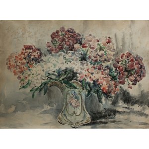 Mieczyslaw Sieminski, Flowers in a Vase