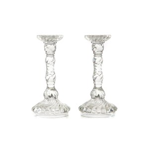 Ryszard SERWICKI (1949 - 2020), Pair of Spirelli candlesticks