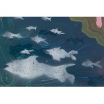 Hanna Kur (née en 1994), Poissons qui dorment dans le lac, 2022