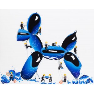 Katarzyna Ziomek (ur. 1987, Myszków), Jigsaw z cyklu Balloon Dog Story, 2023