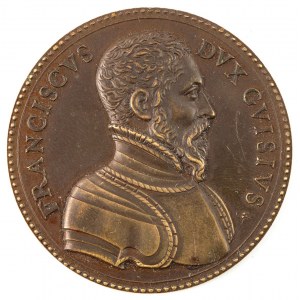 MEDAL, KSIĄŻĘ FRANCISZEK DE GUISE, pocz. XX w.