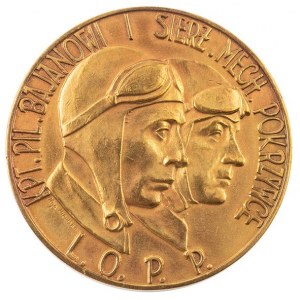 Medal, ZWYCIĘZCY IV CHALLENGE’U, 1934