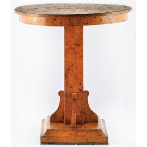 STOLIK POMOCNICZY W STYLU BIEDERMEIER, ok. 1820