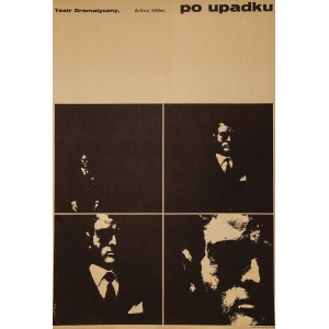 Plakat, Arthur Miller, PO UPADKU, 1965