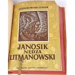 TETMAJER - LEGENDA O TATRÁCH. MARYNA Z HRUBY. JANOSIK LITMANOWSKI Drevoryt Skoczylasa [aukcia].