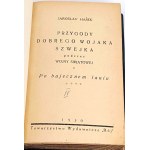 HASEK - PRZYGODY DOBREGO WOJAKA SZWEJKA t.1-4(komplet w 4 wol.) wyd.1 Rój 1933r.