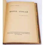 TYRMAND - ANSGAR HOTEL. TALES. Tyrmands Buchdebüt