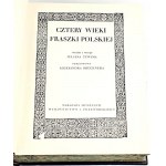 TUWIM- CZTERY WIEKI FRASZKA POLSKIEJ wyd. 1937
