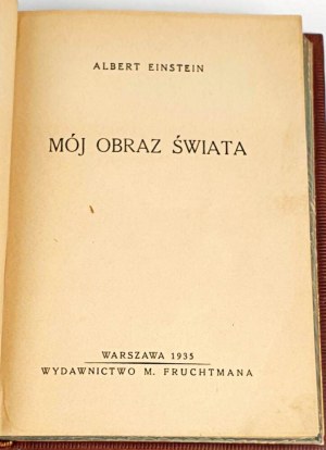 EINSTEIN - MY IMAGE OF THE WORLD issue 1