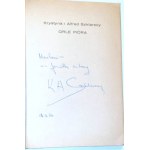 SZKLARSCY- ORLE PIÓRA autogramy autorů