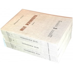 WITOS - MOJE WSPOMNIENIA zväzky 1-3 [komplet v 3 zväzkoch] vydané v Paríži