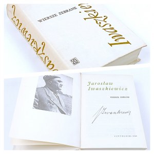 IWASZKIEWICZ - Collected Poems autograph by the Author