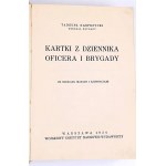 KASPRZYCKI - PAGES FROM THE DIARY OF AN OFFICER AND A BRIGADIER
