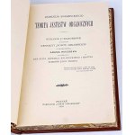 ŚNIADECKI - THEORY OF ORGANIC ISOLUTIONS vol. 1-2 (kompletní spoluautorství) publ.1905