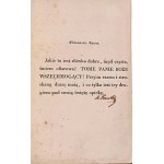 GORECKI- POEZYIE LITWIN Paris 1834, autograph by the Author!