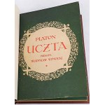 PLATON- UCZTA Dialog o miłości 1921 OPRAWA