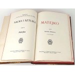 WITKIEWICZ- MATEJKO 1. vydání, vazba Getritz, Lvov