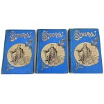 KENNAN- SYBERYA T.1-3 [komplet] wyd. Lwów 1895r., oprawa Żenczykowski