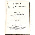 ŚNIADECKI - WORKS vol. I-VII kompletní vazba 1837