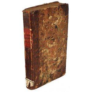 ŚNIADECKI- POCTECTS OF CHEMISTRY vol.2 Vilnius 1807 binding