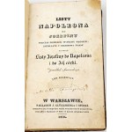LISTY NAPOLEONA DO JÓZEFINY t.1-2 [komplet] 1834 oprawa