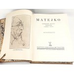 TRETER- MATEJKO Osobnost umělce Tvorba Forma a styl STOVKY FIGUR 1939 Obálka formát FOLIO