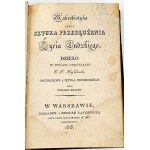 HUFELAND- MAKROBIOTYKA czyli SZTUKA PRZEDŁUŻENIA ŻYCIA LUDZKIEGO 1828