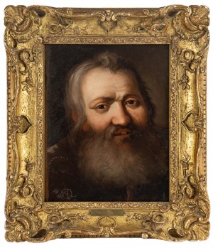 Aleksander Orlowski (1777 Warsaw-1832 St. Petersburg), Portrait of a bearded man, 1814.