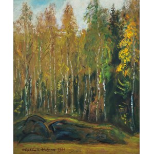 Wlastimil Hofman (1881 Prague - 1970 Szklarska Poreba), Forest, 1963.