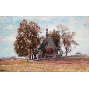 Władysław Jarocki (1879 Tarnopol - 1965 Kraków), Church in Rdzawka