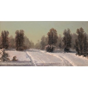 Wiktor Korecki (1890 Kamieniec Podolski - 1980 Milanówek), Zimná krajina
