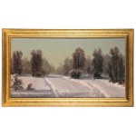 Wiktor Korecki (1890 Kamieniec Podolski - 1980 Milanówek), Winter Landscape