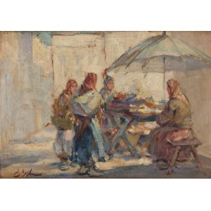 Erno Erb (1878 nebo 1890 Lvov - 1943 tamtéž), Lvovské prodavačky