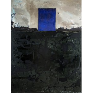 Andrzej Strumillo (1927 Vilnius - 2020 Suwałki), Blue Rectangle, 198.../2005.