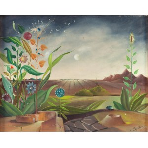 Georges Spiro (1909 Warschau - 1994 Nizza), Surrealistischer Garten